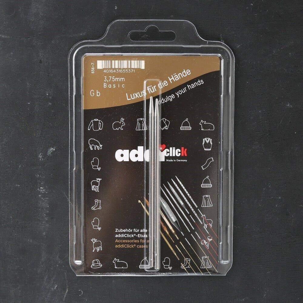 Addi Click Basic 3.75mm 13cm Misinalı Şiş Ucu - 65