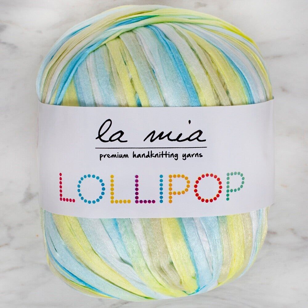 La Mia Lollipop Ebruli Yumuşak Kağıt El Örgü İpliği - LL003 - 33974