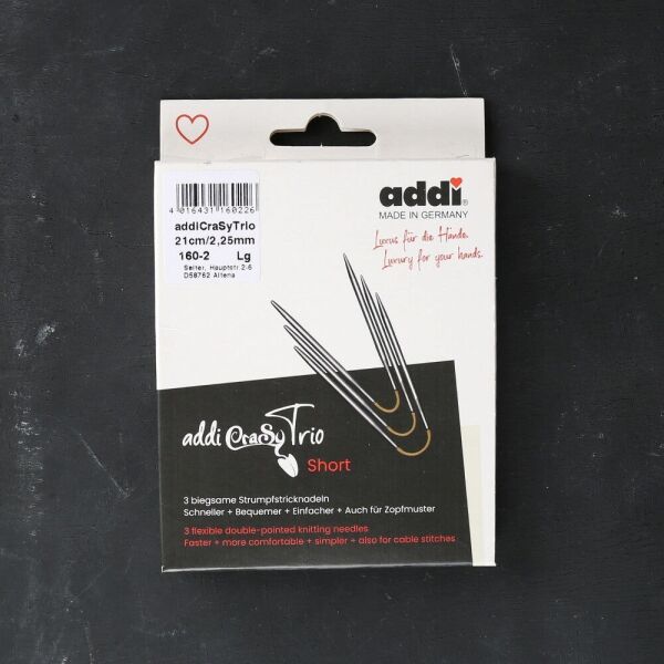 Addi CrasyTrio 3 lü 2,25 Mm 21 Cm Misinalı Çorap Ş