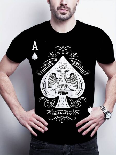 Erkekkısa Kollu Yuvarlak Yaka Desenli Viskon T-shirt