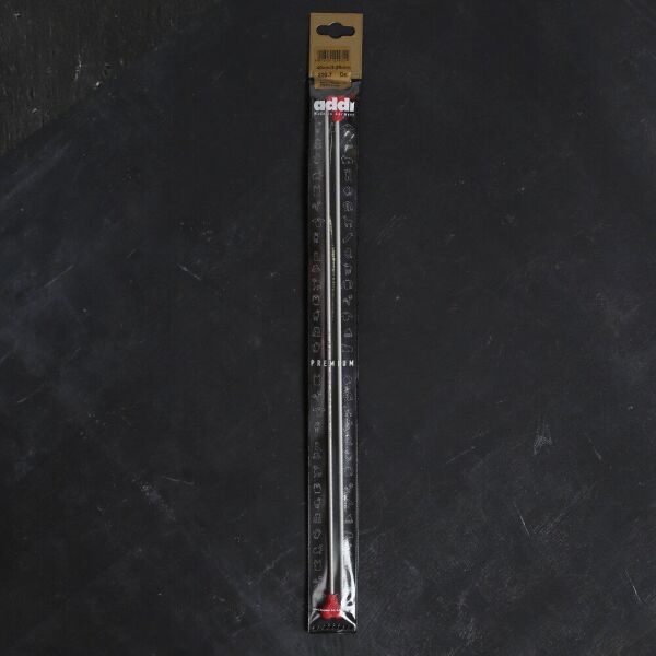 ADDI KALPLİ 3.25MM 40CM KLASİK ALÜMİNYUM ÖRGÜ ŞİŞİ