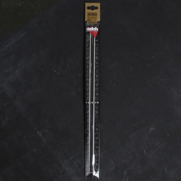 ADDI KALPLİ 3MM 40CM KLASİK ALÜMİNYUM ÖRGÜ ŞİŞİ -