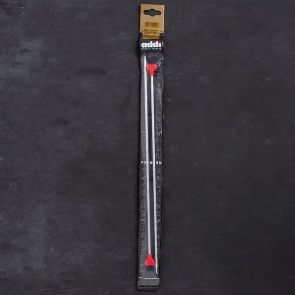 Addi Kalpli 4mm 35cm Klasik Alüminyum Örgü Şişi -