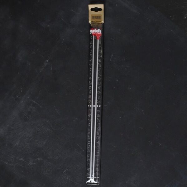 ADDI KALPLİ 4MM 40CM KLASİK ALÜMİNYUM ÖRGÜ ŞİŞİ -