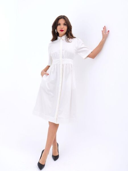 7138 ELBİSE-BEYAZ