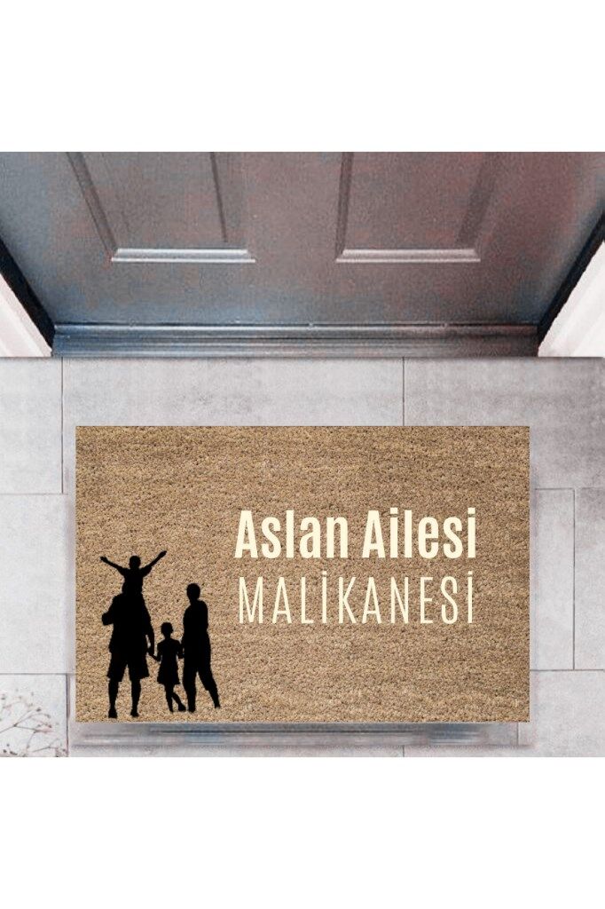 Kapı Önü Paspası Dekoratif Dijital Baskı Kişiye Özel P-2466