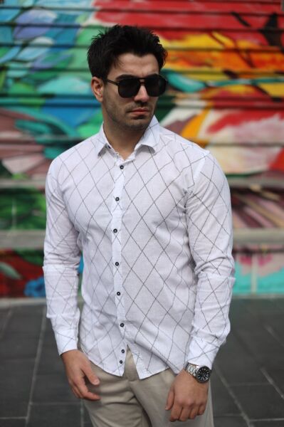 Erkek şamre Kumaş Gömlek