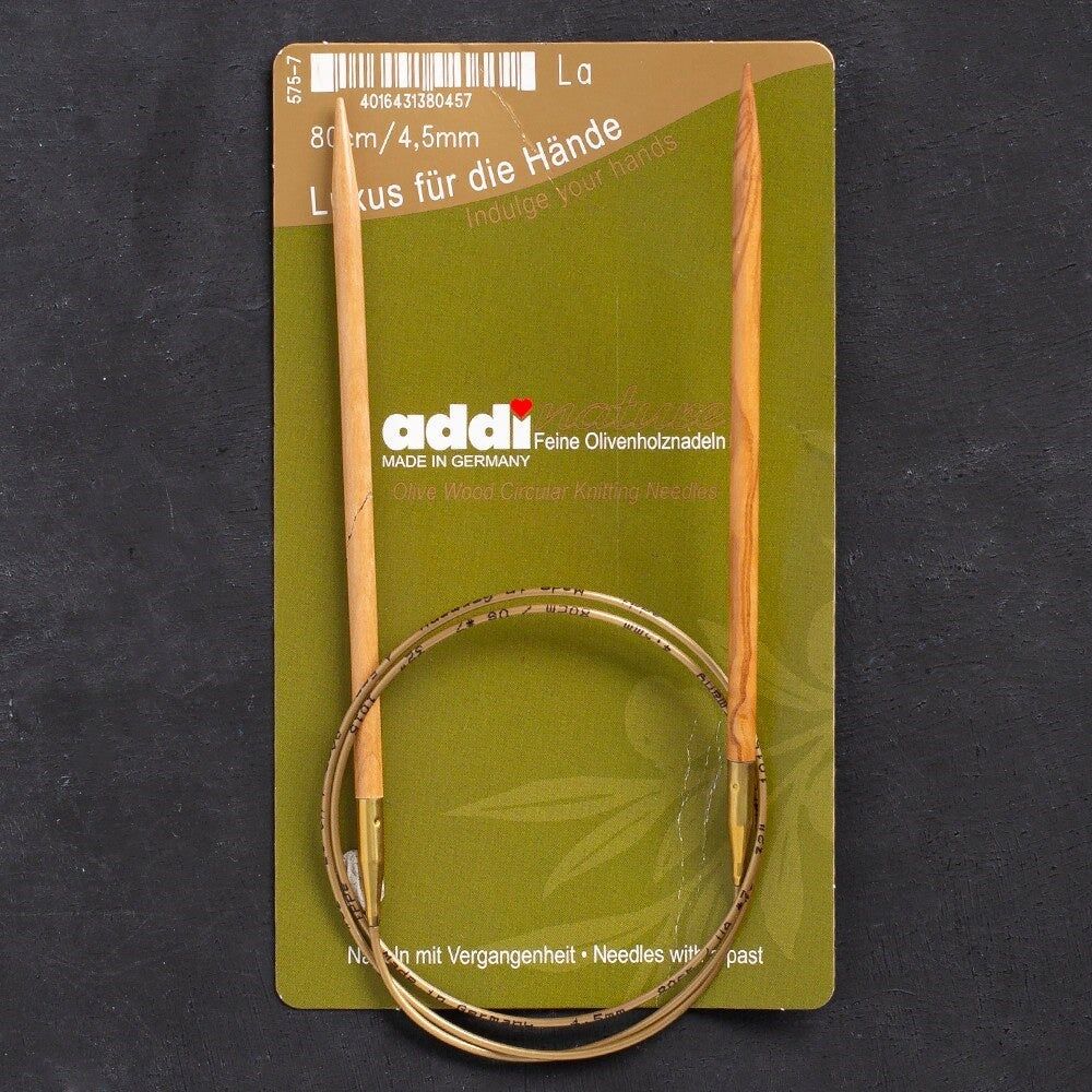 Addi Olive Wood 4,5 mm 80 cm Zeytin Ağacı Misinalı