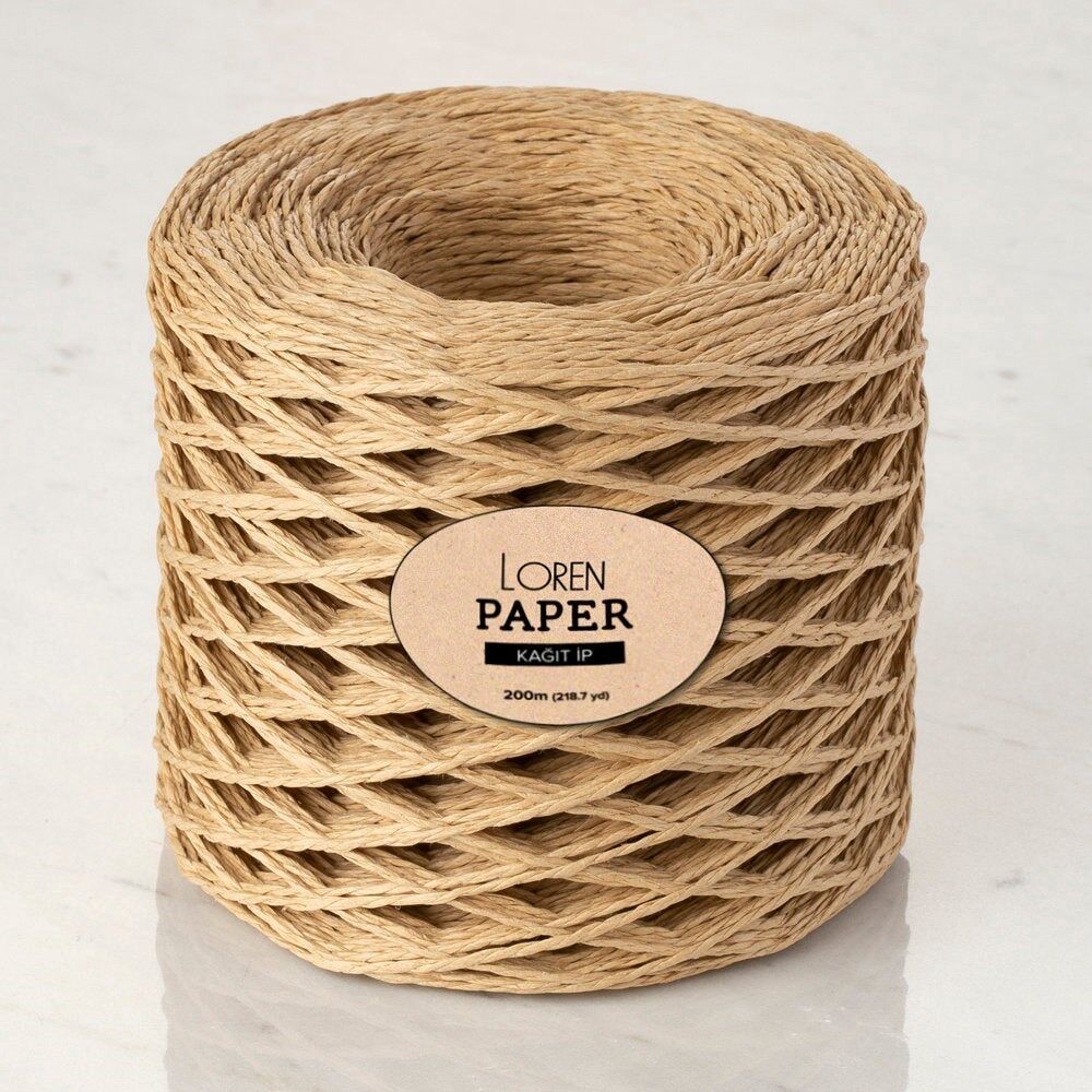 Loren Paper Bej Kağıt İpi - RH01