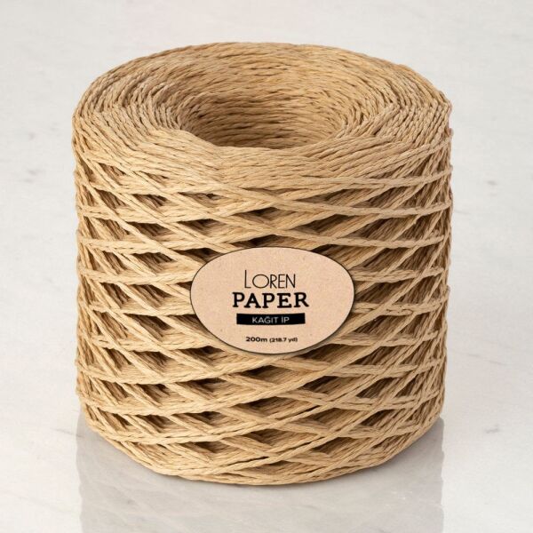 Loren Paper Bej Kağıt İpi - RH01