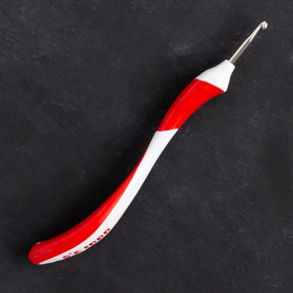 Addi Swing 3,5mm 16cm Kırmızı Ergonomik Yün Tığ -