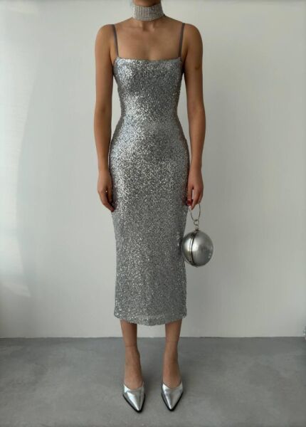 Woxo İp Askılı Elbise