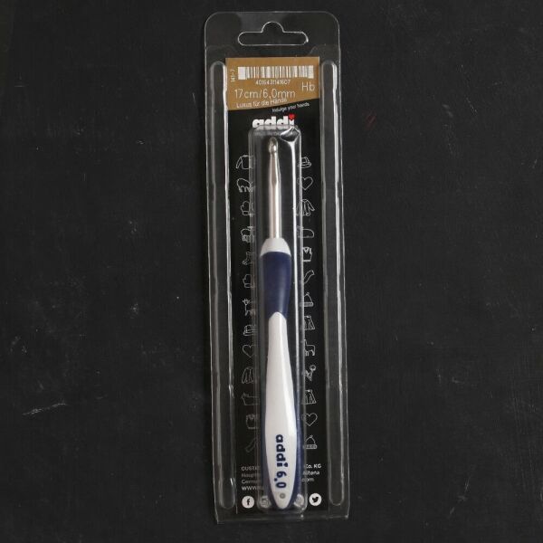 Addi Swing Maxi 6 Mm 17 Cm Lacivert Ergonomik Yün