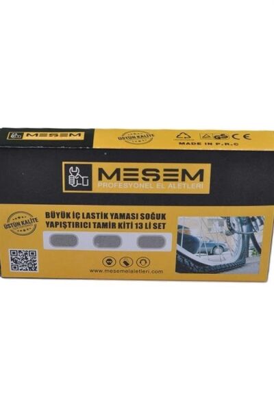 BUFFER® 13lü Bisiklet Motorsiklet İç Lastik Yaması Soğuk Yapıştırıcılı