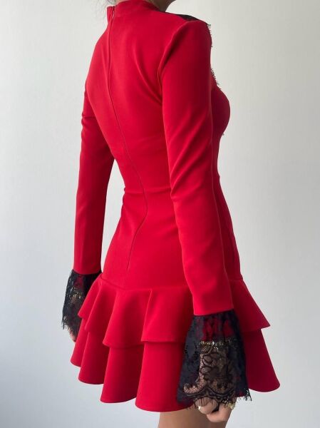 Danya Dantel Mini Elbise