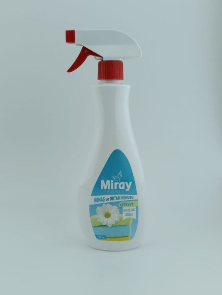 Miray Home Kozmetik Kumaş ve Ortam Kokusu 500 Ml Green Alkolsüz ve Doğal