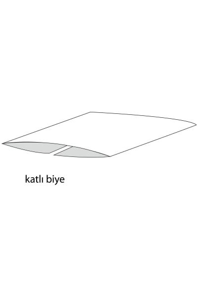 Biye Büyük Puanlı Katlı A11 Bordo 2 cm 25 Metre %65 Koton %35 Polyester