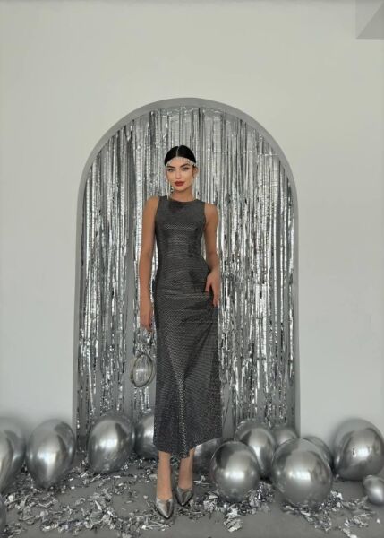 Vara Pul Payet Elbise