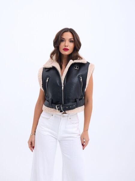 7218 YELEK-SİYAH