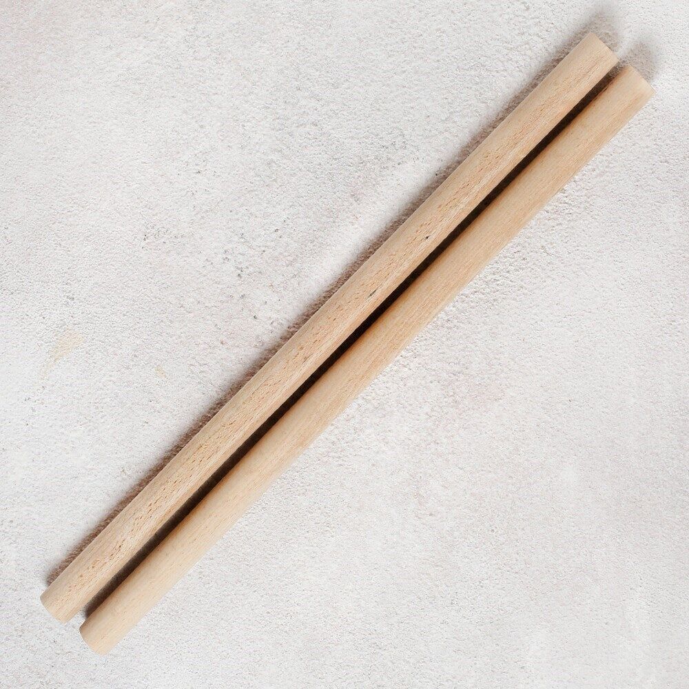 Loren Crafts 2 Adet 40 cm Makrome Çubuğu 20mm