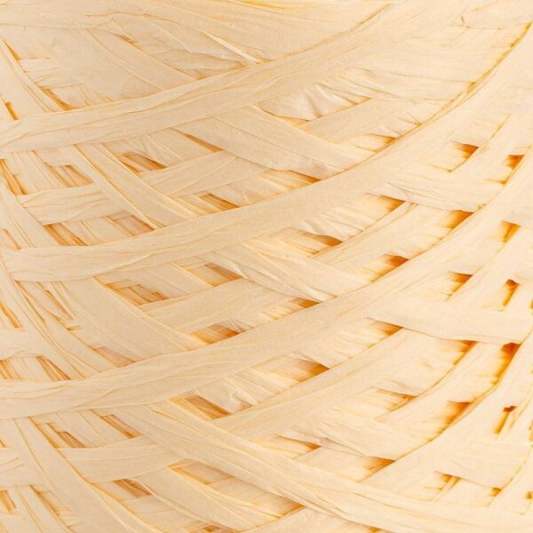 Loren Natural Raffia 90 gr Sarı Kağıt İp - 4