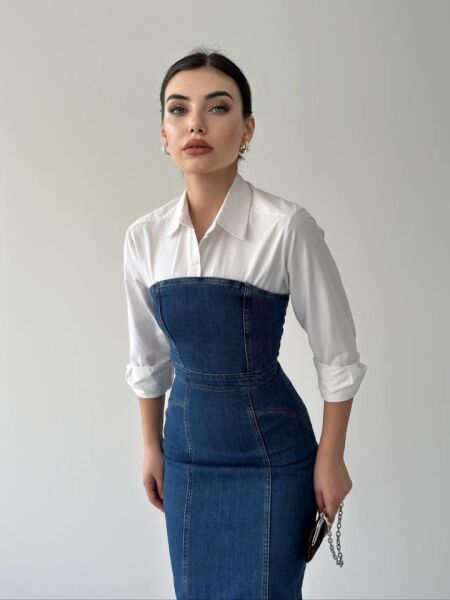 Izer Straplez Elbise