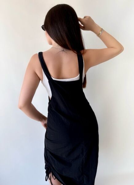 Kadın Paraşüt Kumaş Salopet Elbise Fırsat Ürün