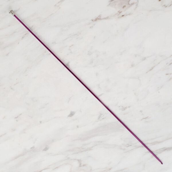 Loren Crafts 2,5 mm 35 cm Mor Renkli Metal Gagalı