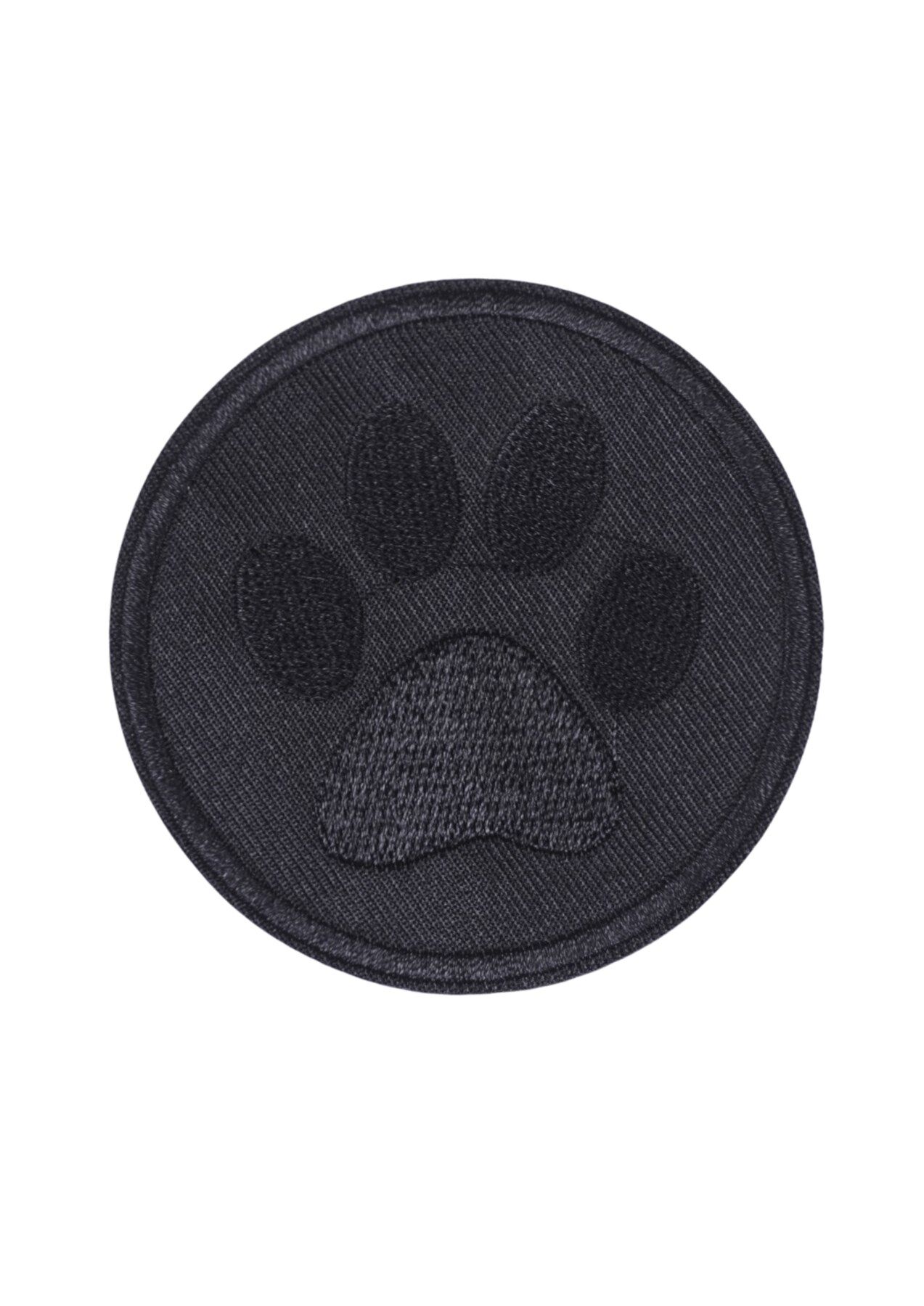 Aplike Ütü İle Yapışan Siyah Pati Arma 5 cm