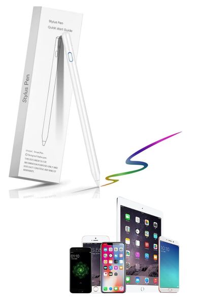 BUFFER® Evrensel Tablet ve Dokunmatik Telefonlarla Uyumlu Hassas Çizim ve Tasarım Kalemi