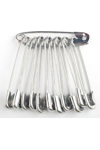 Çengelli İğne 3 cm Gümüş Renk 50 Adet