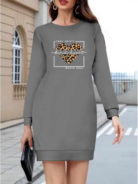 Kadın Uzun Kollu Bisiklet Yaka Desenli Viskon Iki Iplik Bluz