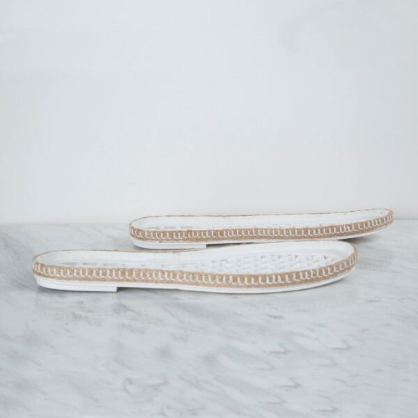 Loren Dar Hasır Espadril / Ayakkabı Tabanı 40 Numa