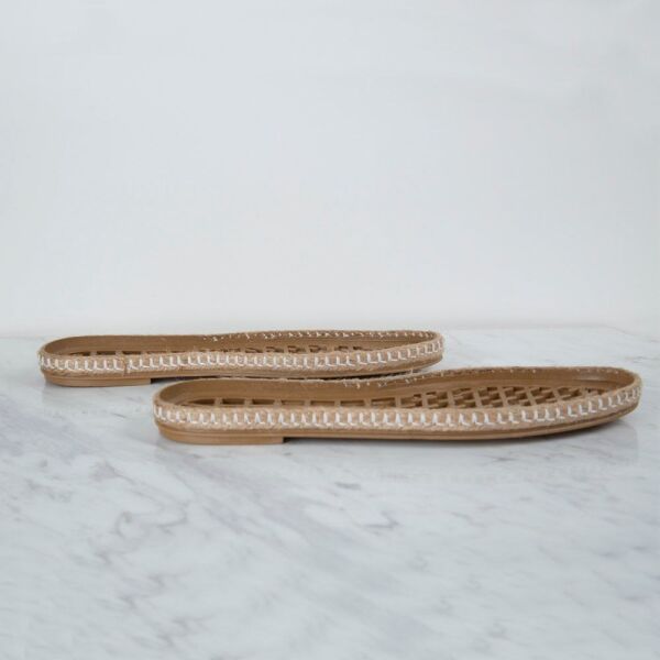 Loren Dar Hasır Espadril / Ayakkabı Tabanı 40 Numa