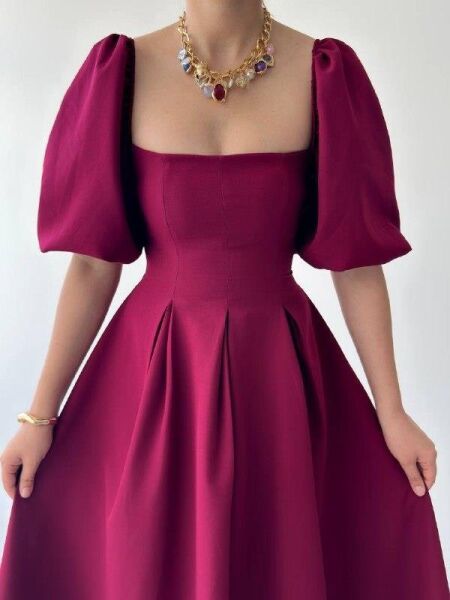 Jama Midi Boy Elbise