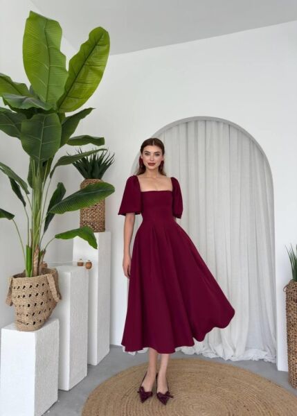 Jama Midi Boy Elbise