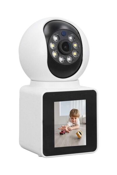 BUFFER®  Wifi Bağlantılı Görüntülü Görüşme Sağlayabilen Ev Tipi Güvenlik Kamerası