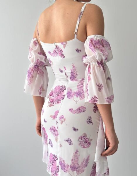 Mugo Fırfırlı Elbise