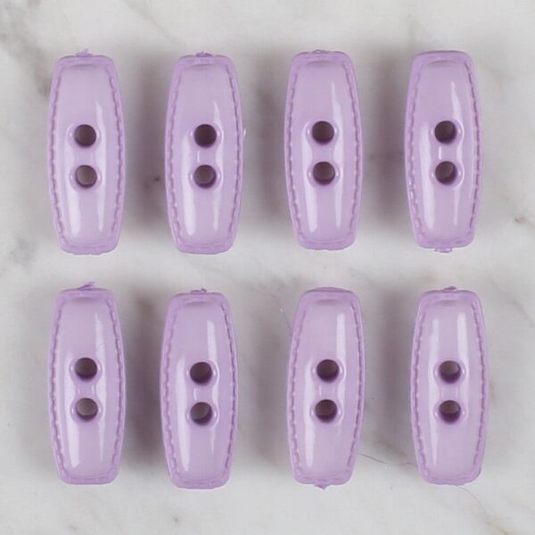 Loren Crafts lila 8 li çoban düğmesi - 89