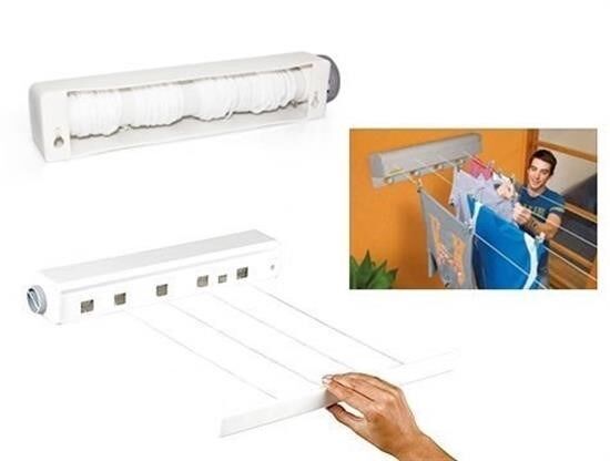 Pratik Portatif Yeni Nesil Çek As Kolay Askılık 4 İpli Askılık