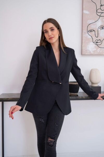 Siyah Blazer Ceket